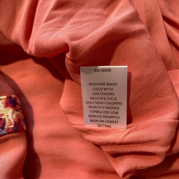 NEW Plus Size Nurture Westbound Button Front Rayon Lined Dress Floral $99 - Picture 5 of 11